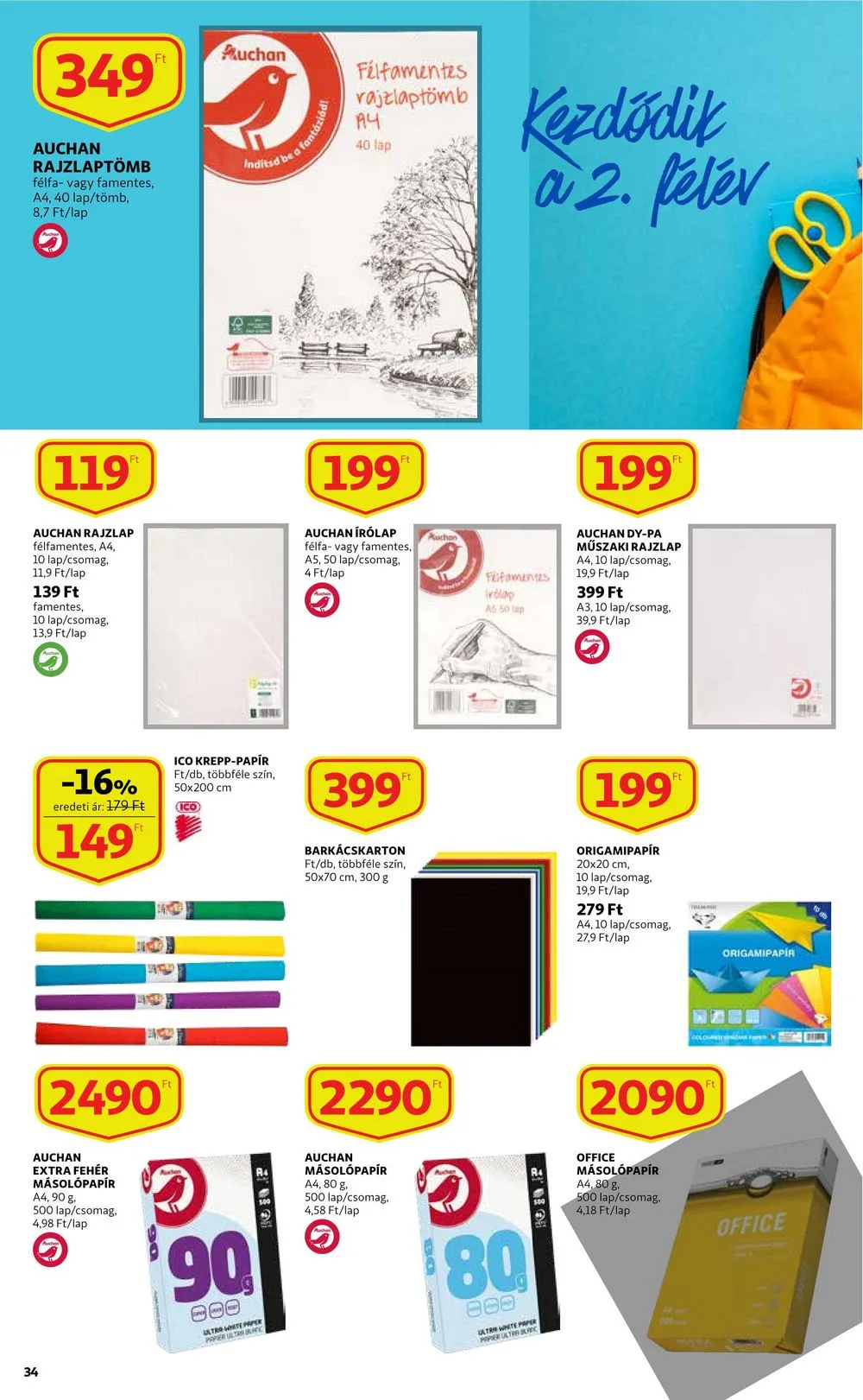 Auchan akciós újság 02.02–02.08 – 34. oldal