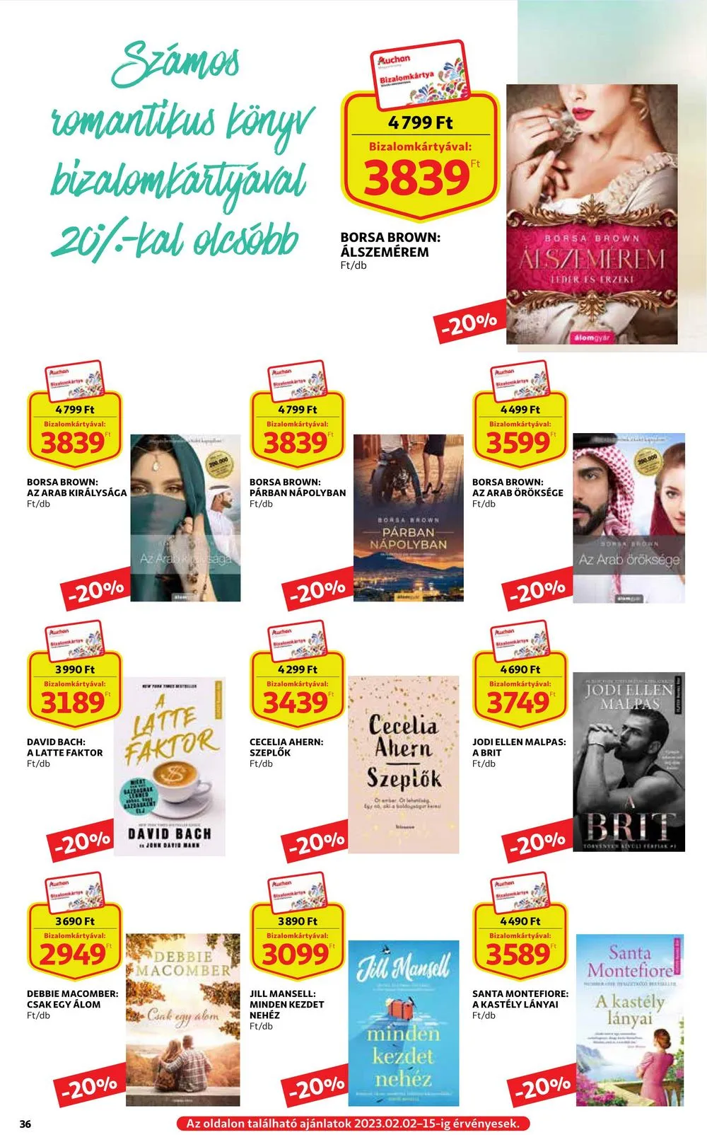 Auchan akciós újság 02.02–02.08 – 36. oldal
