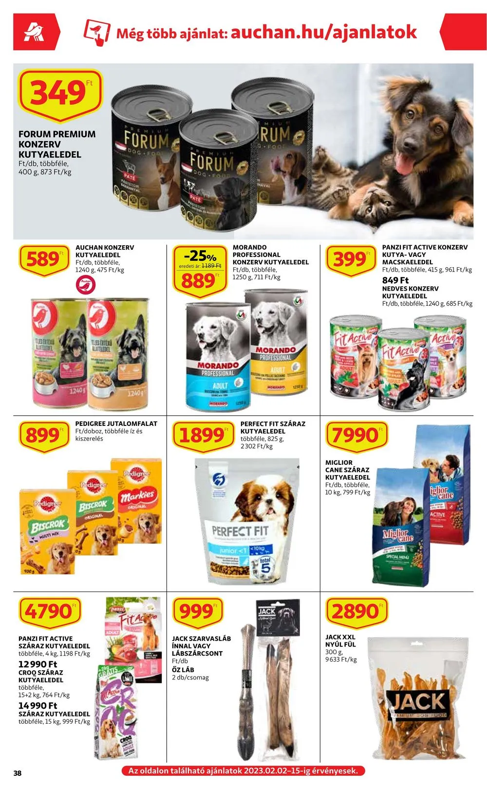 Auchan akciós újság 02.02–02.08 – 38. oldal