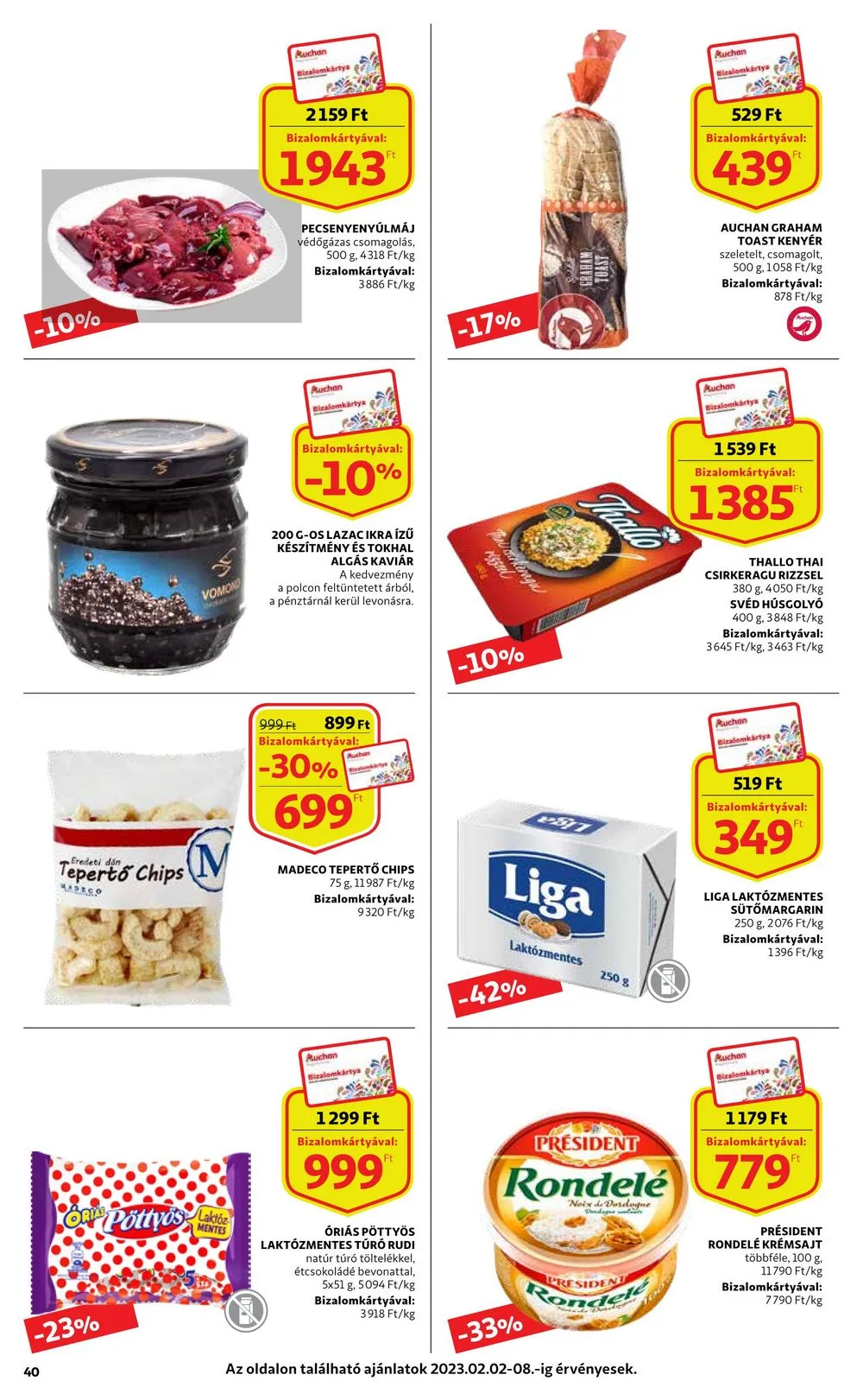 Auchan akciós újság 02.02–02.08 – 40. oldal