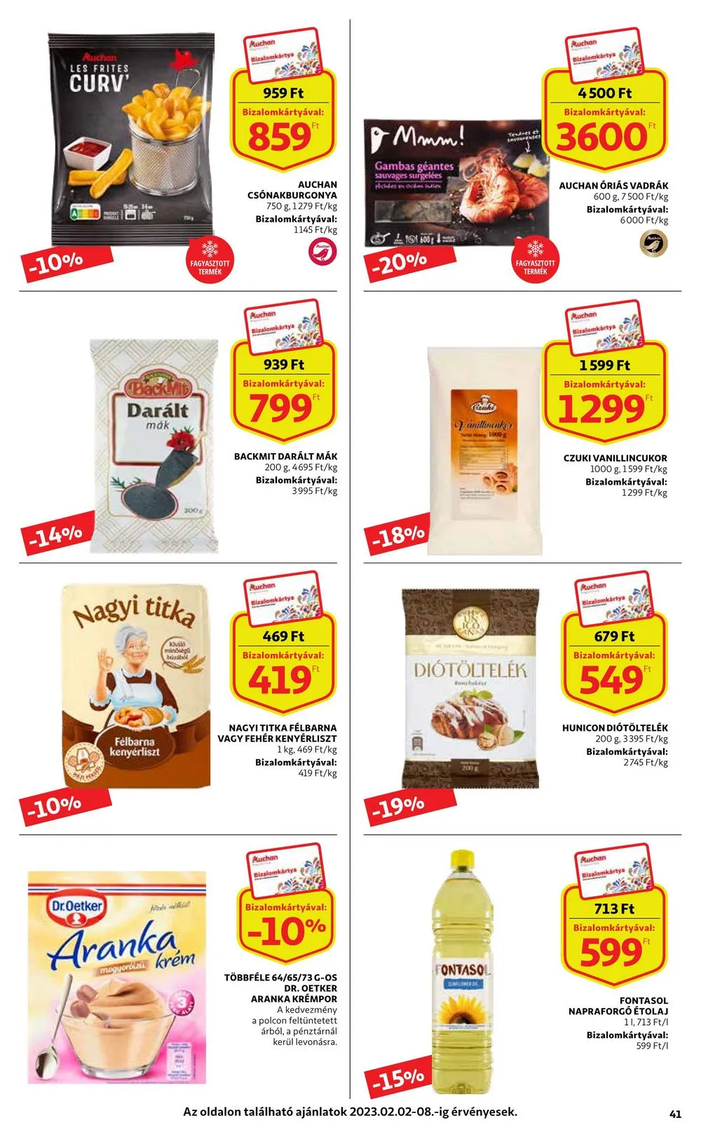 Auchan akciós újság 02.02–02.08 – 41. oldal