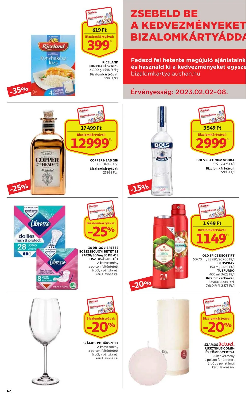 Auchan akciós újság 02.02–02.08 – 42. oldal