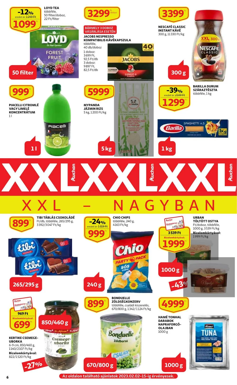 Auchan akciós újság 02.02–02.08 – 6. oldal