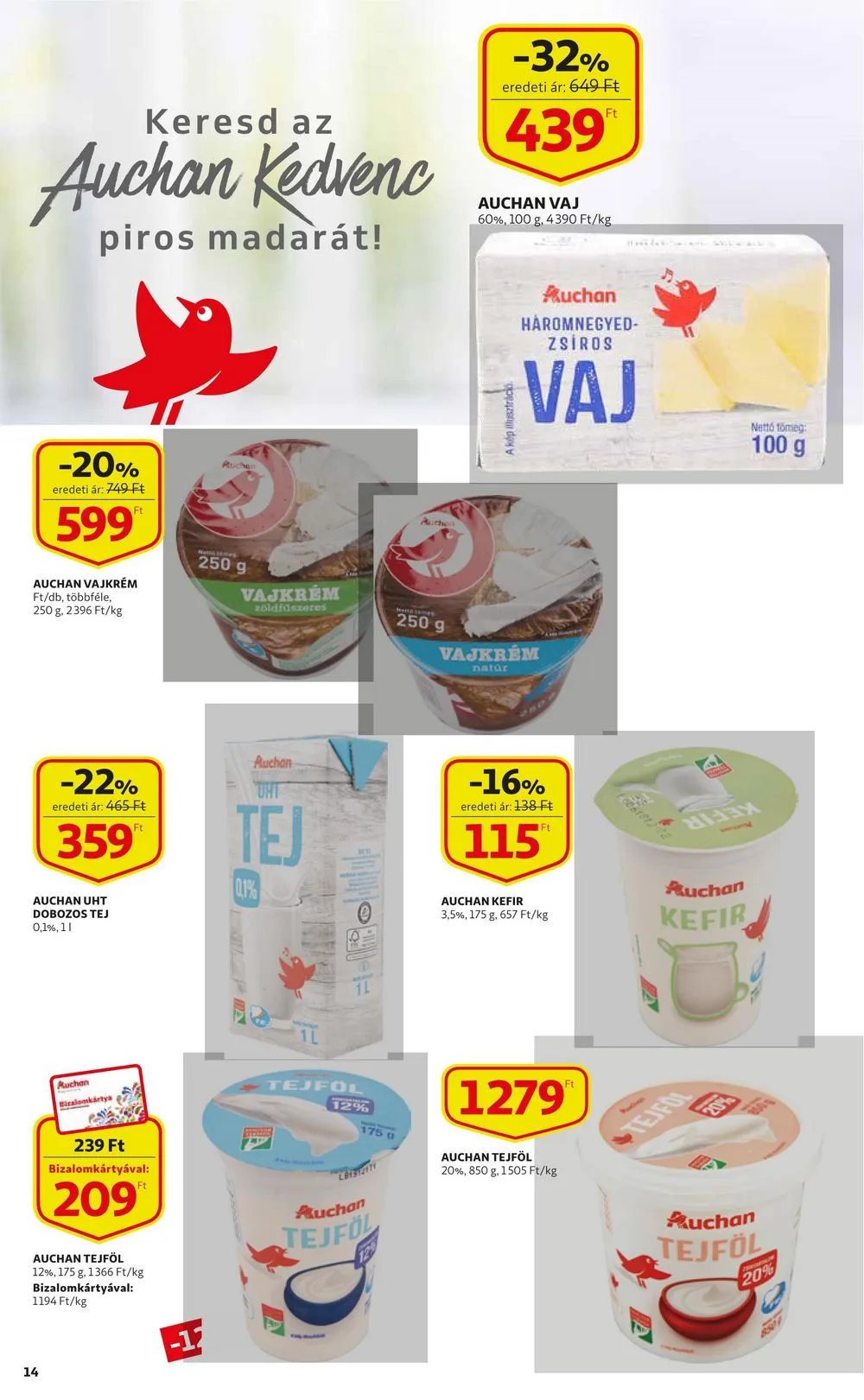 Auchan akciós újság 02.09–02.15 – 14. oldal