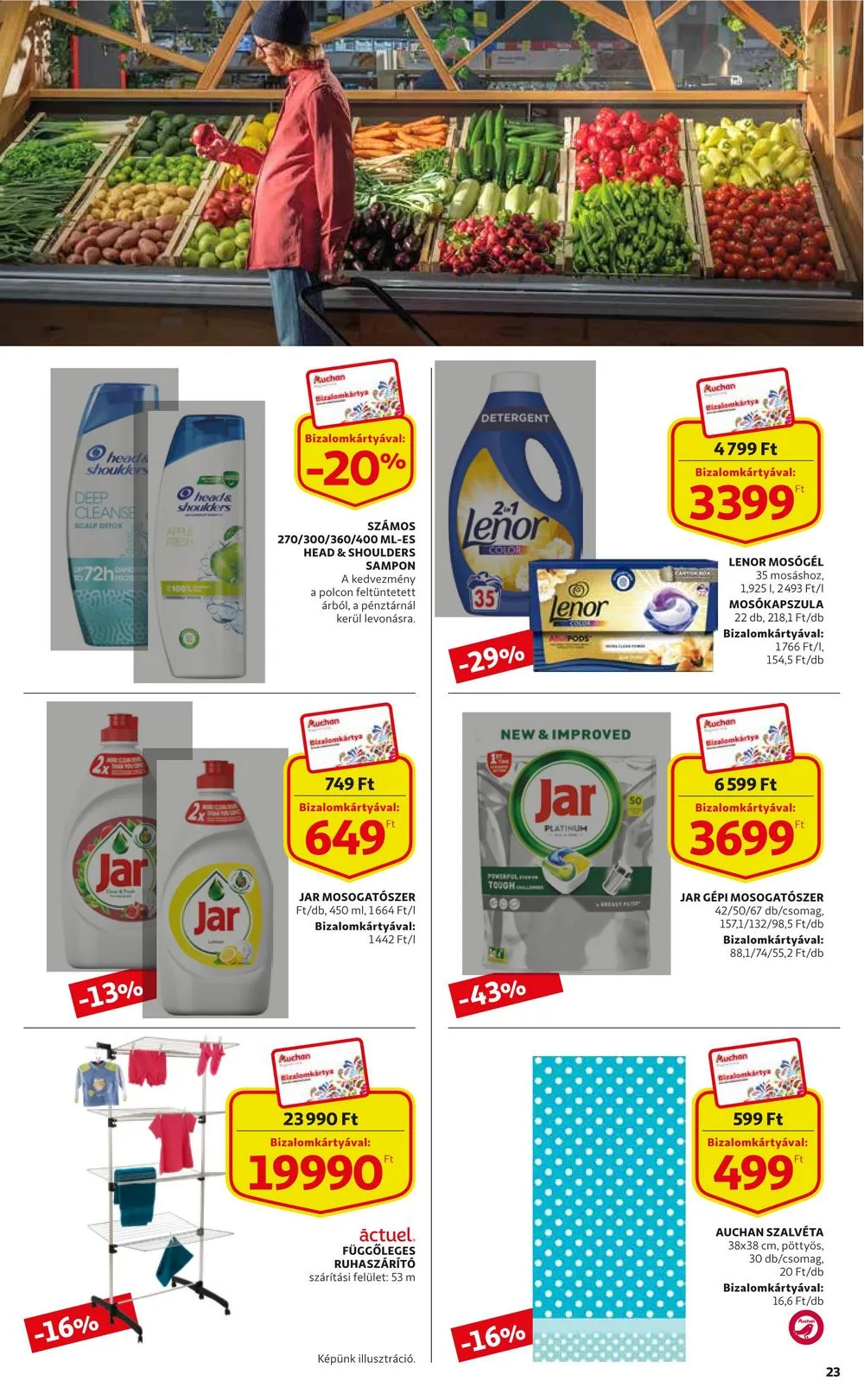Auchan akciós újság 02.09–02.15 – 23. oldal