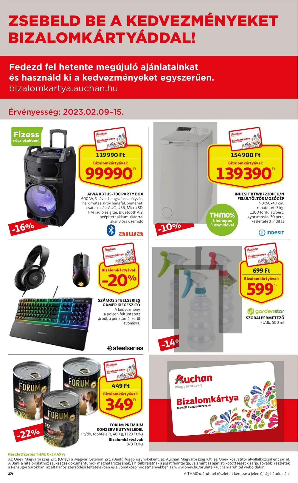 Auchan akciós újság 02.09–02.15 – 24. oldal