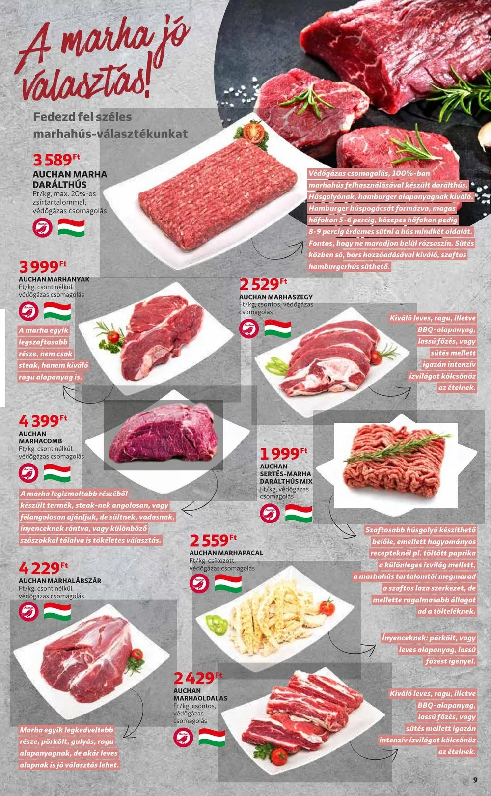 Auchan akciós újság 02.09–02.15 – 9. oldal