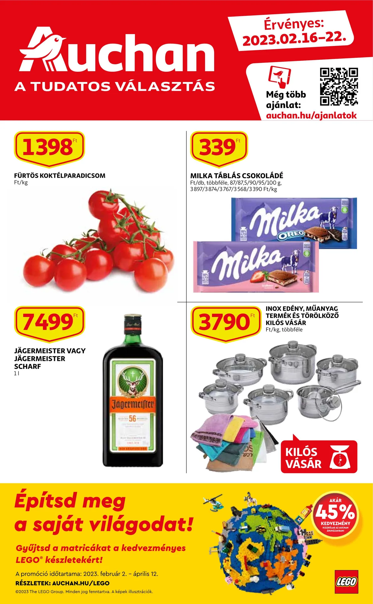 Auchan akciós újság 02.16–02.22