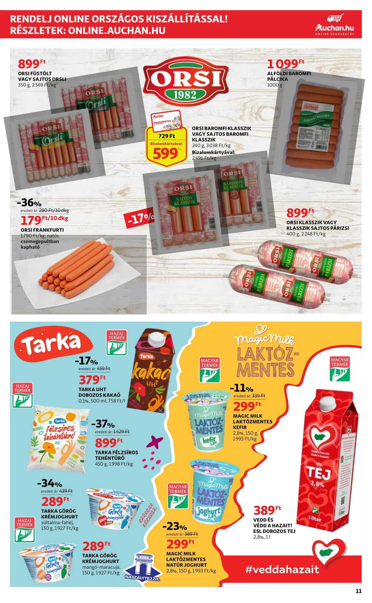 Auchan akciós újság 02.16–02.22 – 11. oldal