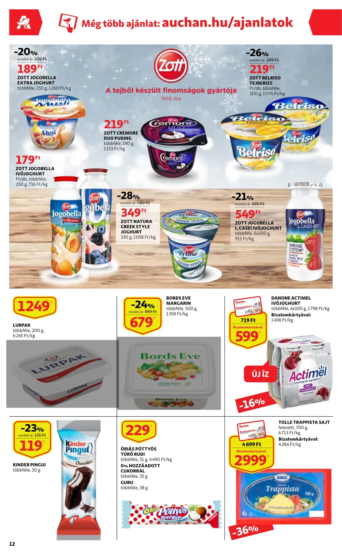 Auchan akciós újság 02.16–02.22 – 12. oldal