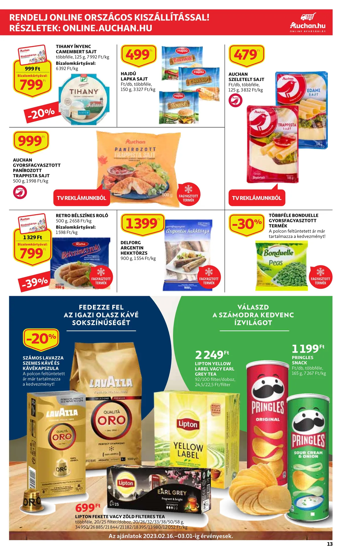 Auchan akciós újság 02.16–02.22 – 13. oldal