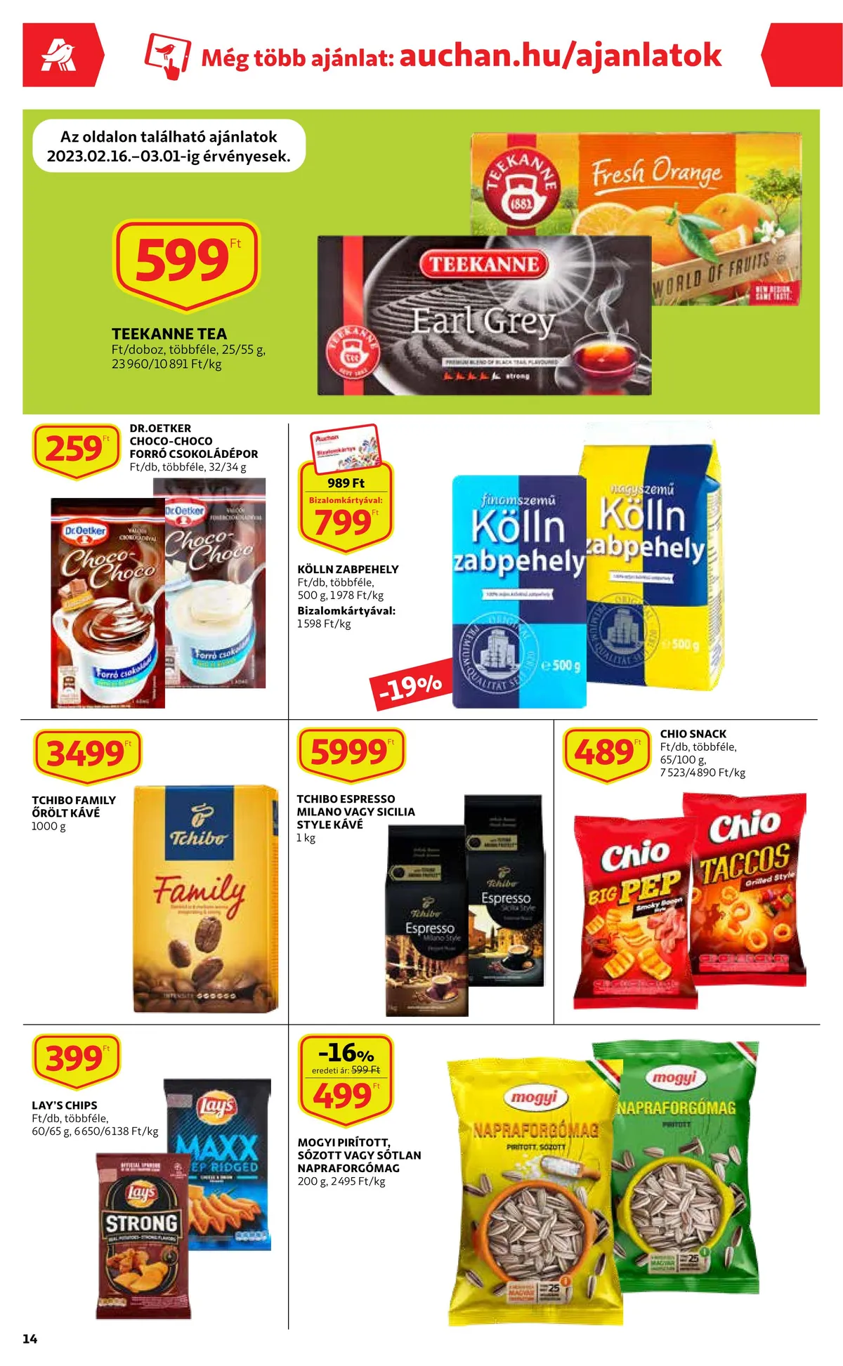 Auchan akciós újság 02.16–02.22 – 14. oldal