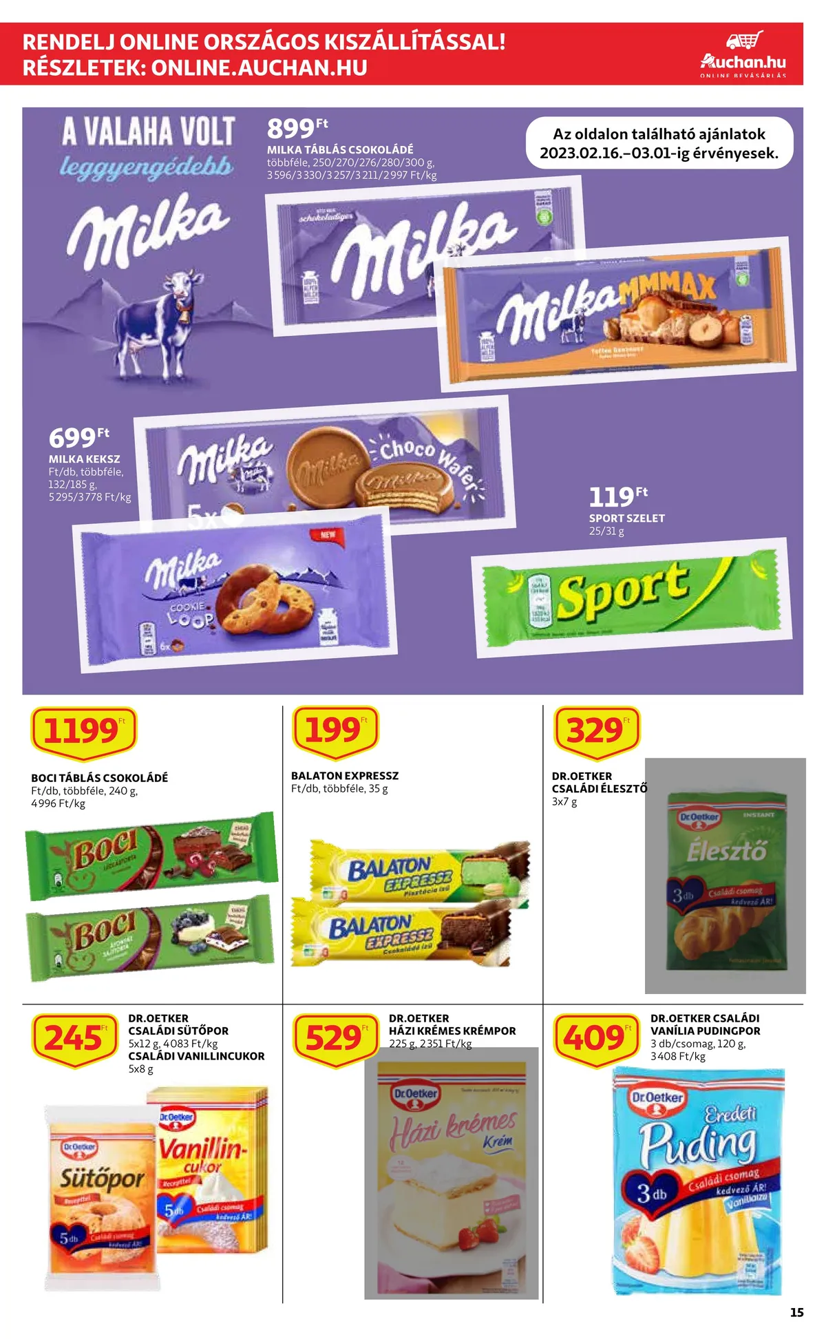 Auchan akciós újság 02.16–02.22 – 15. oldal