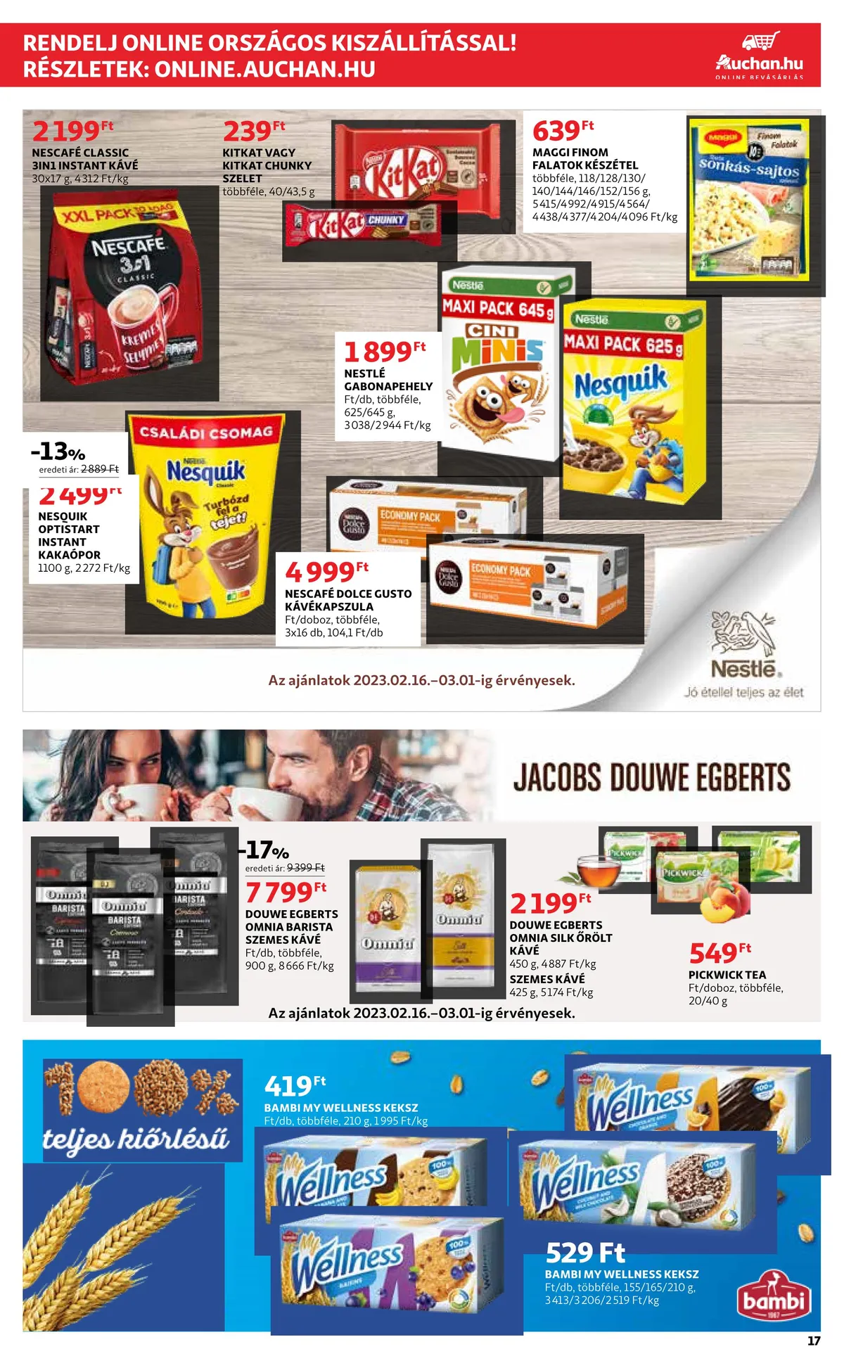 Auchan akciós újság 02.16–02.22 – 17. oldal