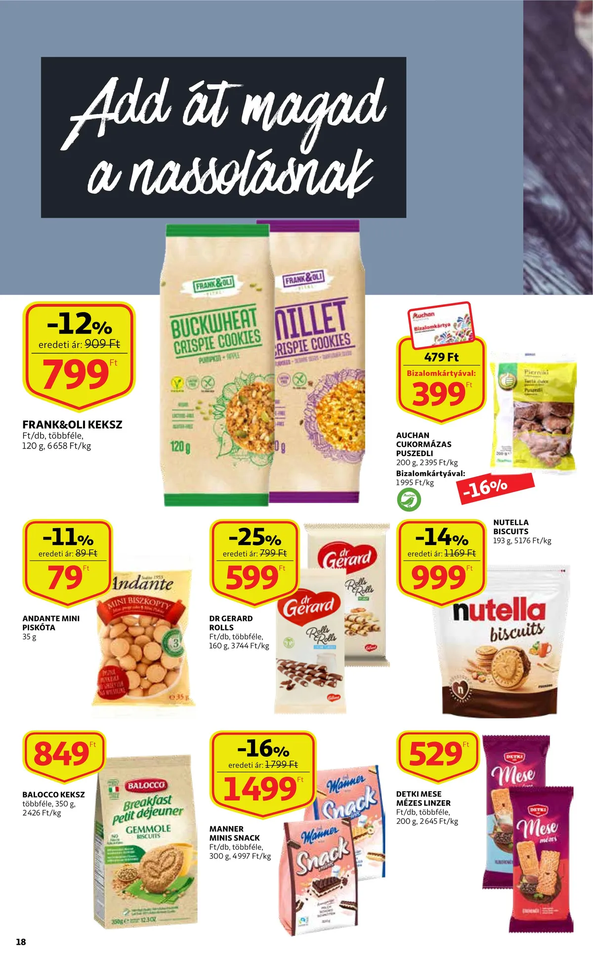 Auchan akciós újság 02.16–02.22 – 18. oldal