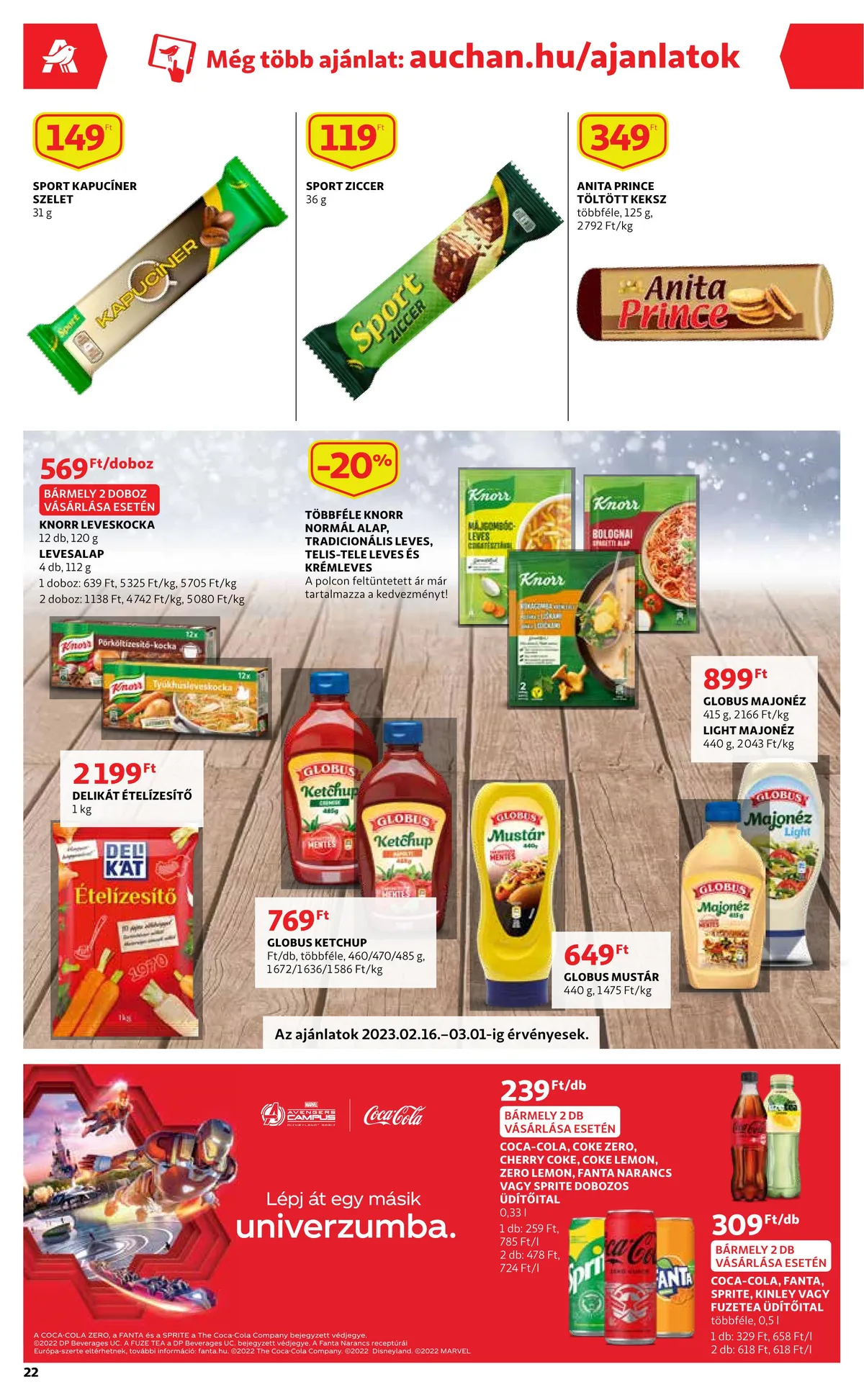 Auchan akciós újság 02.16–02.22 – 22. oldal