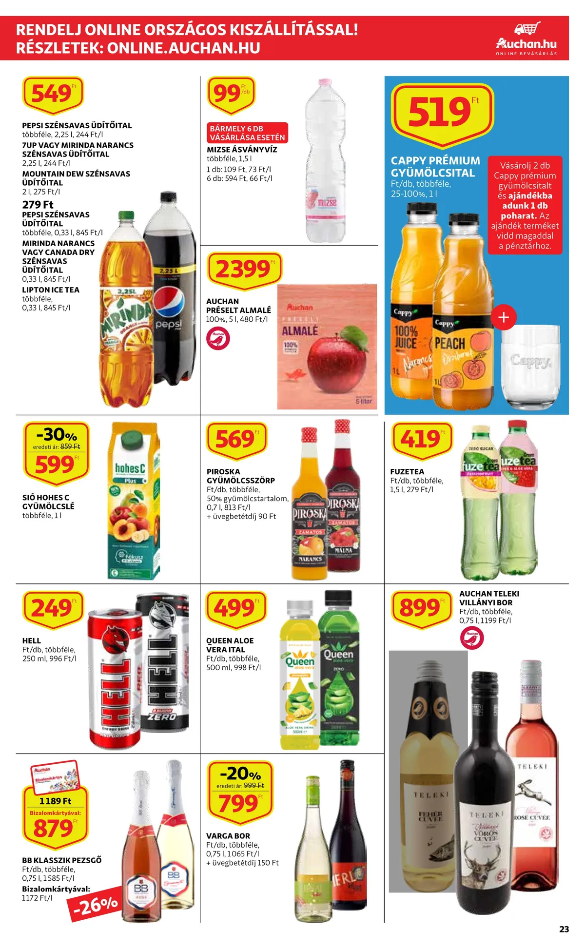 Auchan akciós újság 02.16–02.22 – 23. oldal