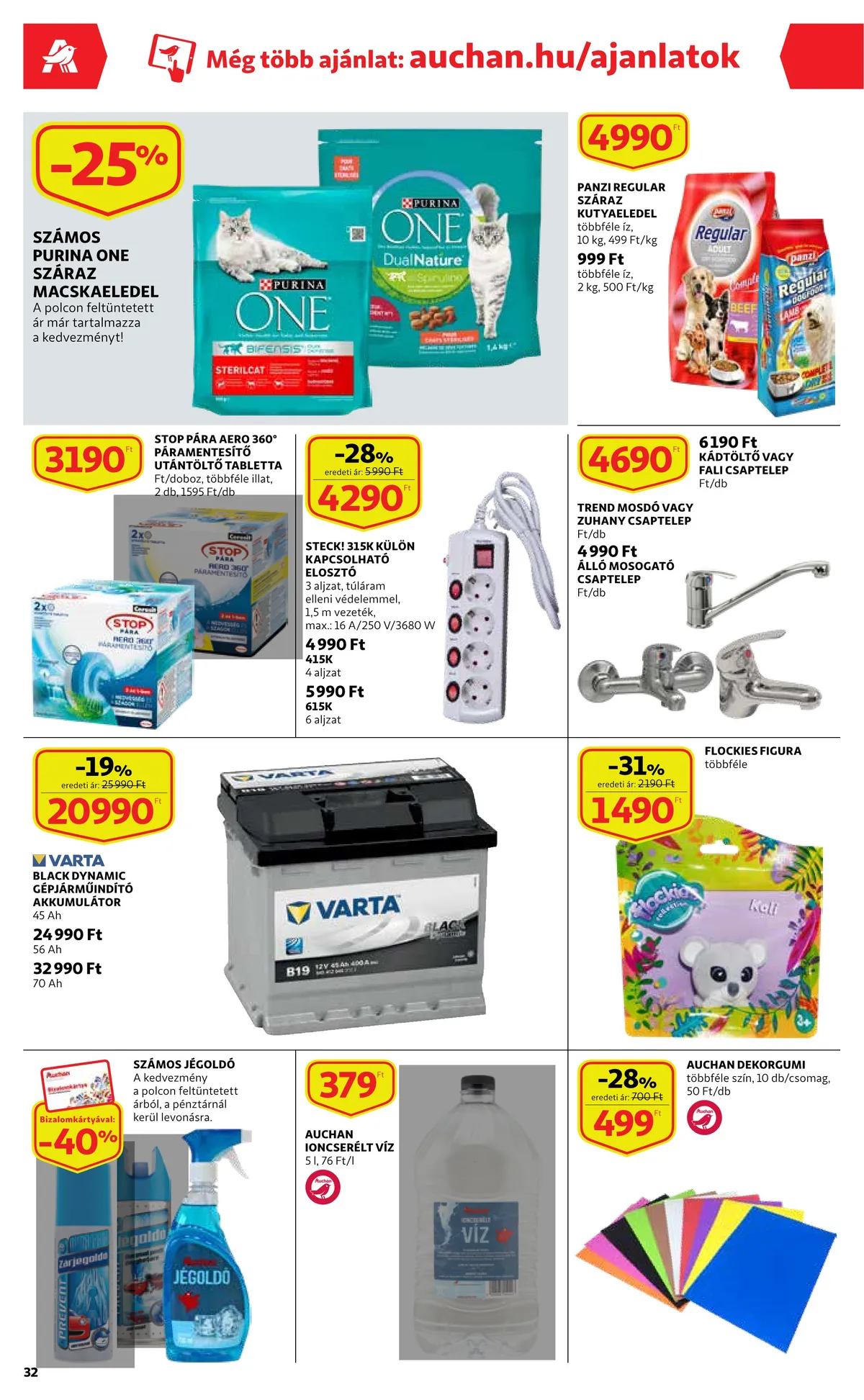 Auchan akciós újság 02.16–02.22 – 32. oldal