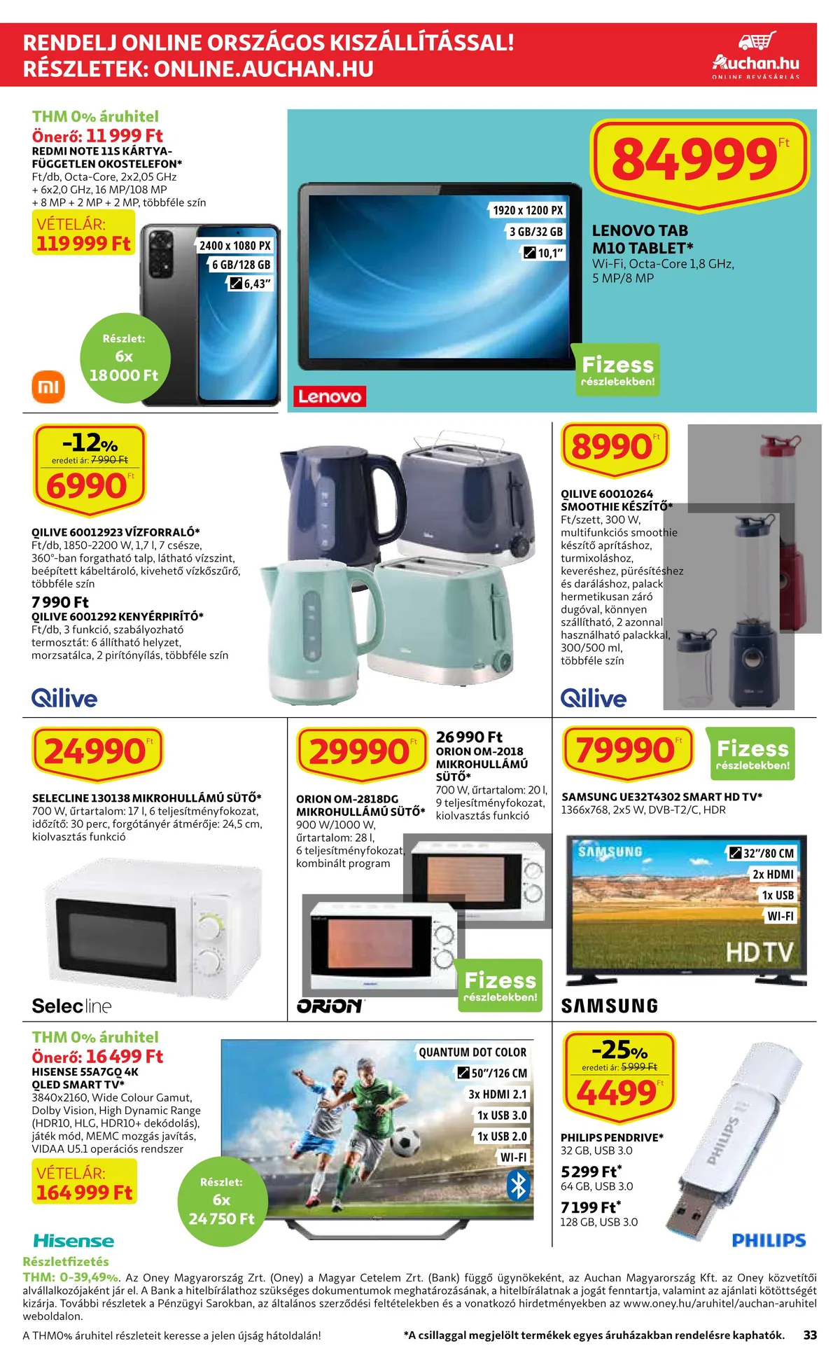 Auchan akciós újság 02.16–02.22 – 33. oldal