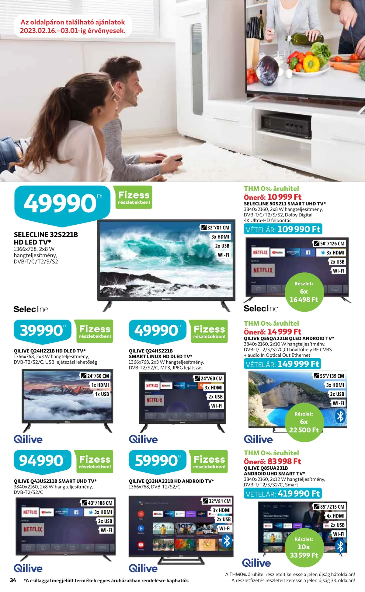 Auchan akciós újság 02.16–02.22 – 34. oldal