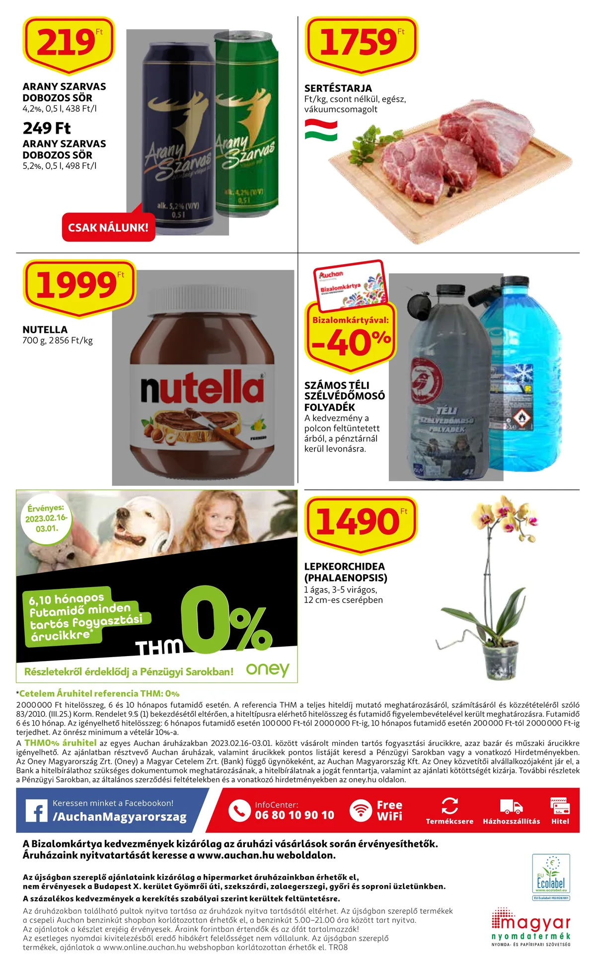 Auchan akciós újság 02.16–02.22 – 42. oldal