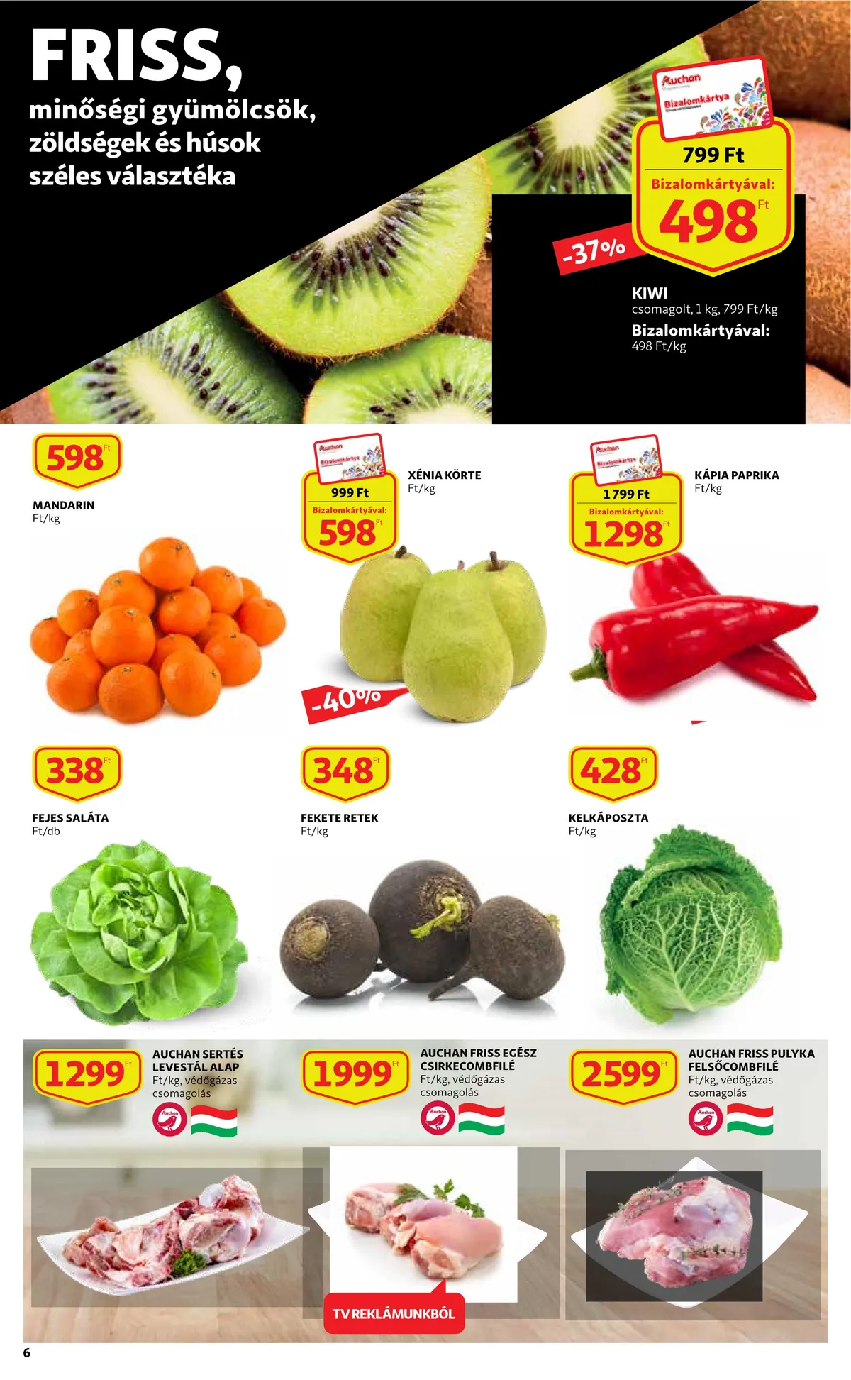 Auchan akciós újság 02.16–02.22 – 6. oldal