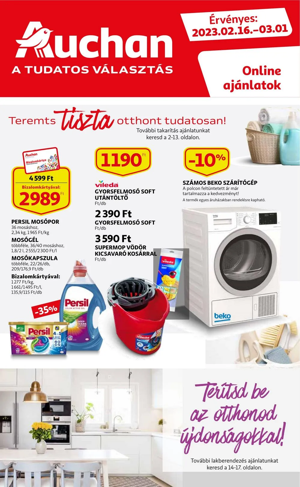 Auchan akciós újság 02.16–03.01