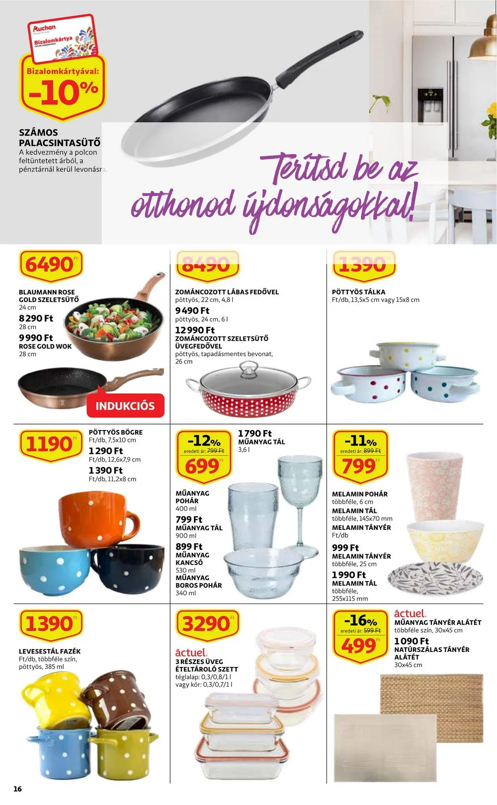 Auchan akciós újság 02.16–03.01 – 16. oldal