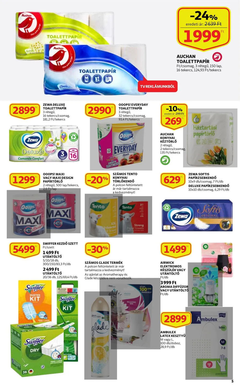 Auchan akciós újság 02.16–03.01 – 5. oldal