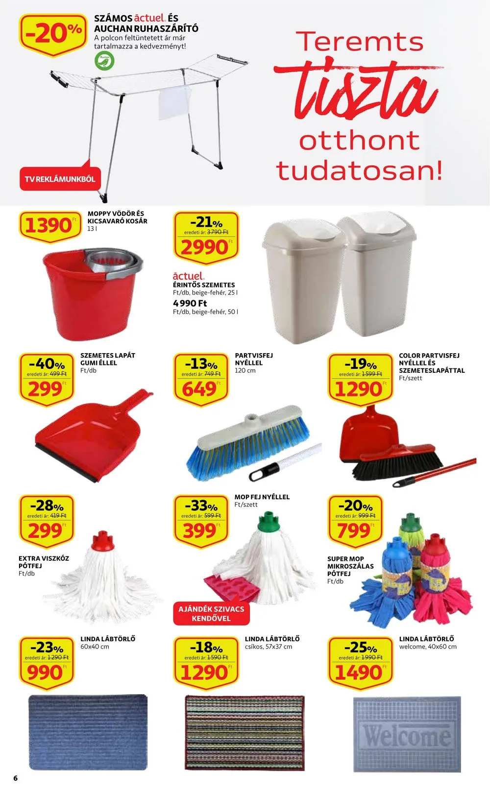 Auchan akciós újság 02.16–03.01 – 6. oldal