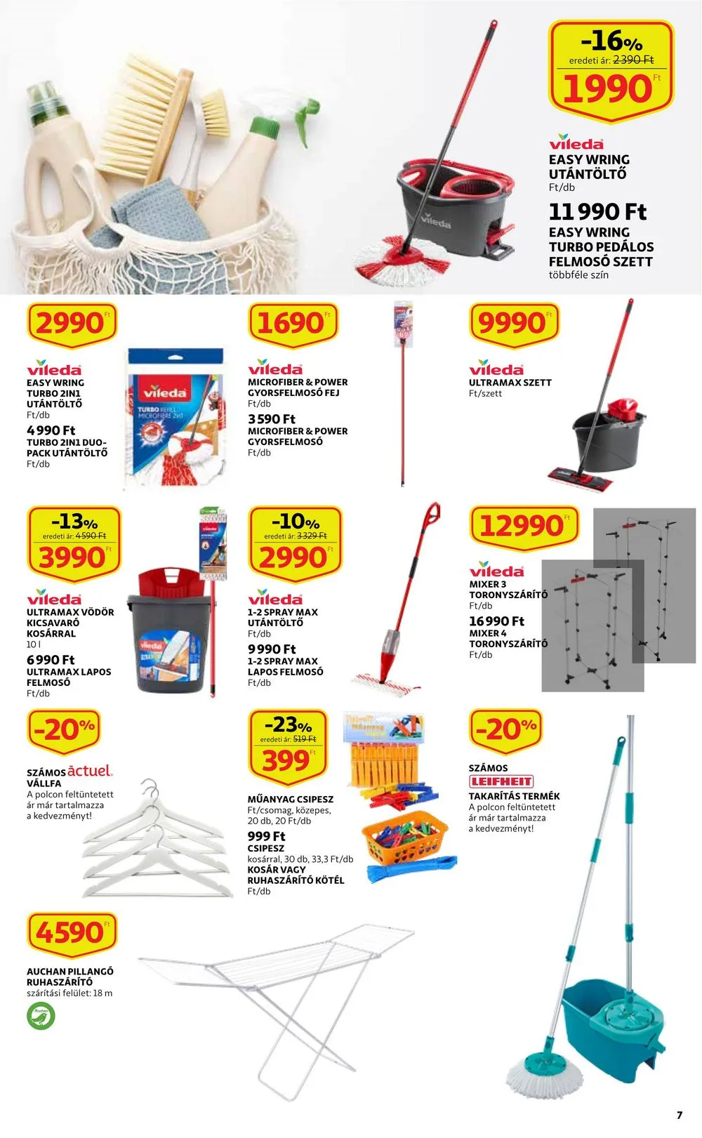 Auchan akciós újság 02.16–03.01 – 7. oldal