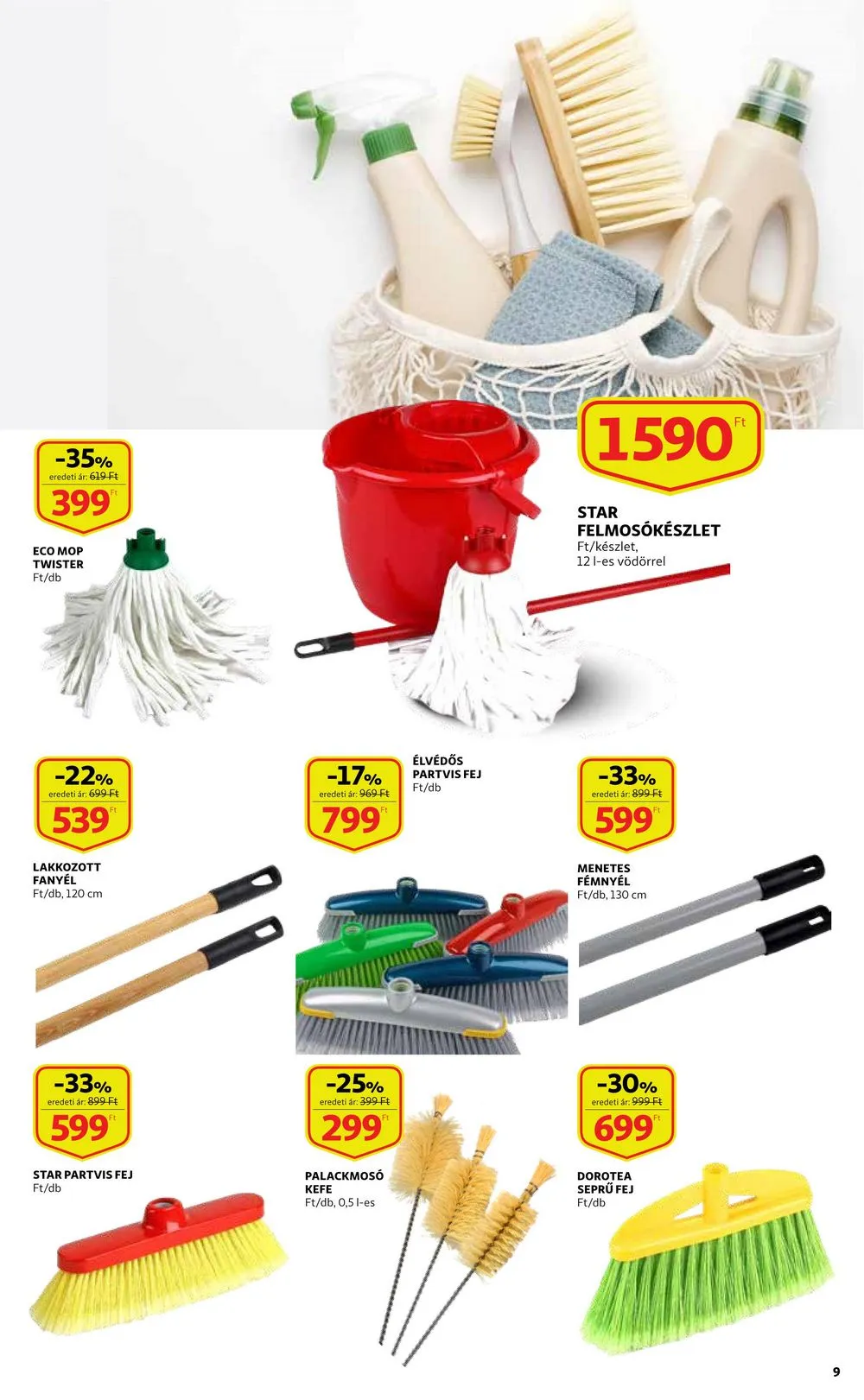 Auchan akciós újság 02.16–03.01 – 9. oldal