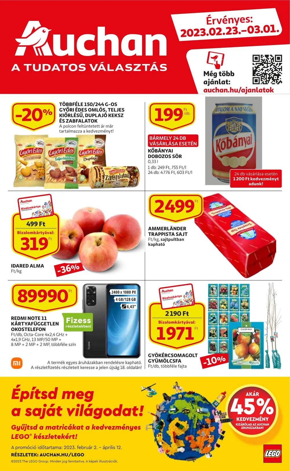 Auchan akciós újság 02.23–03.01