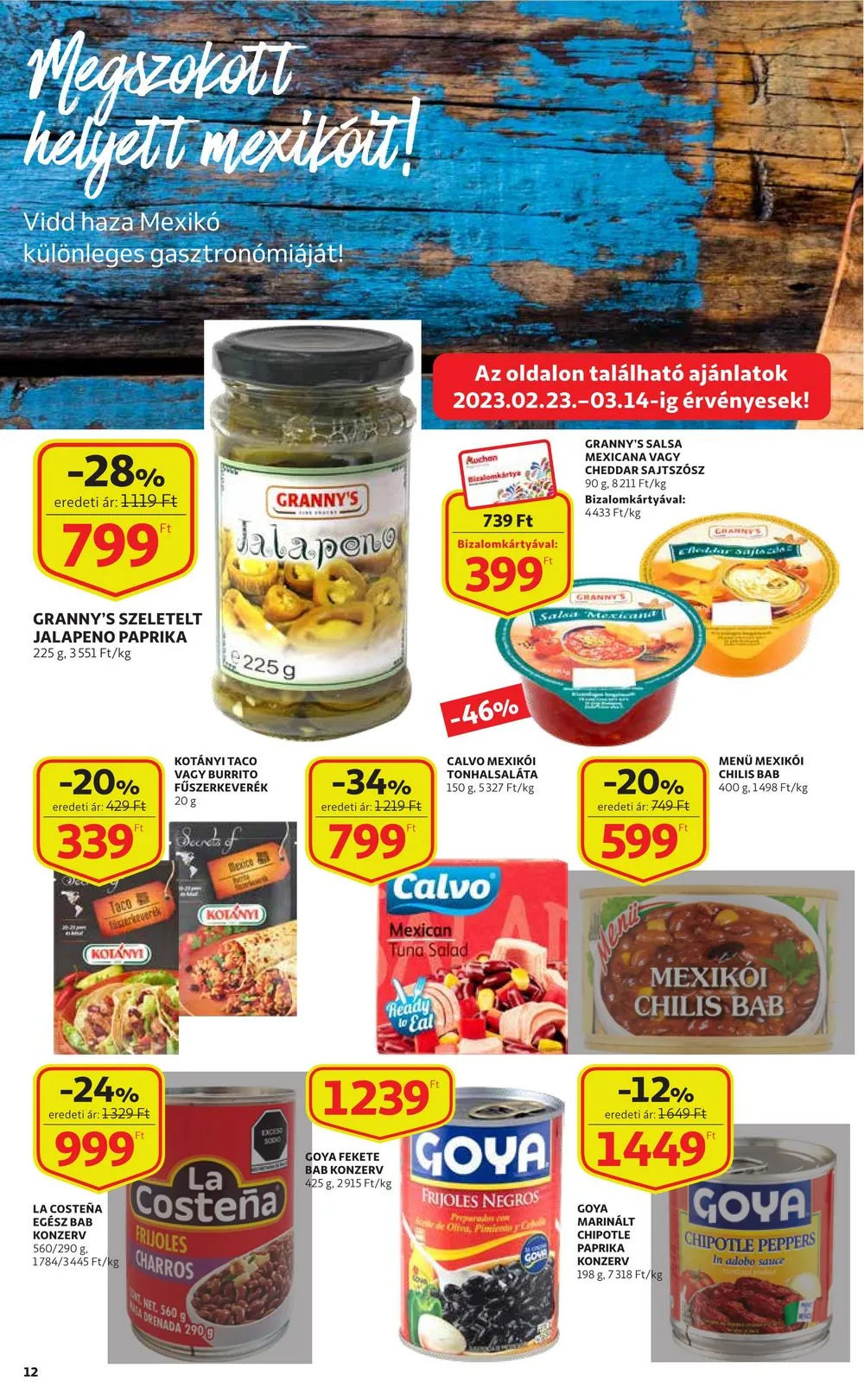 Auchan akciós újság 02.23–03.01 – 12. oldal