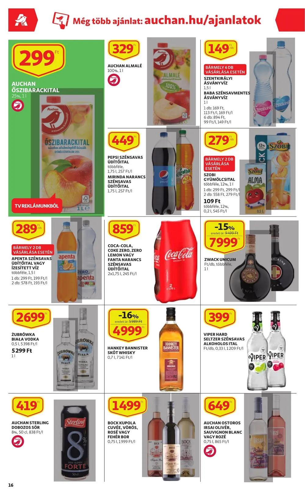 Auchan akciós újság 02.23–03.01 – 16. oldal