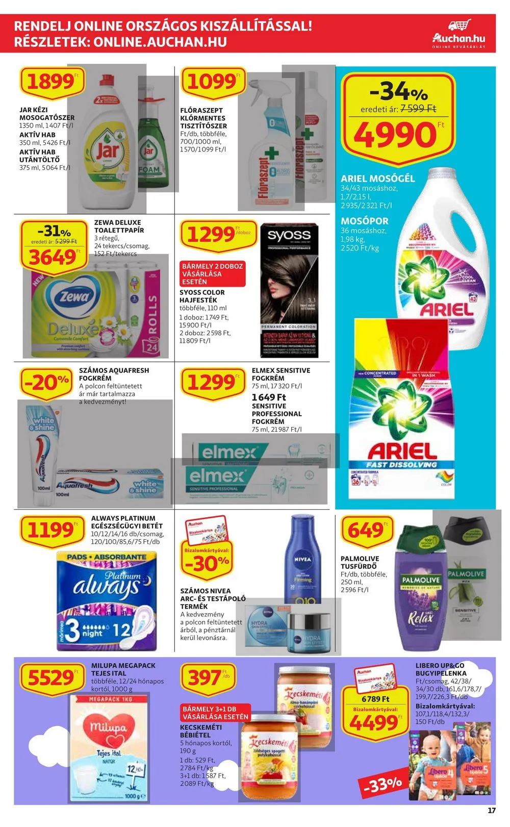 Auchan akciós újság 02.23–03.01 – 17. oldal