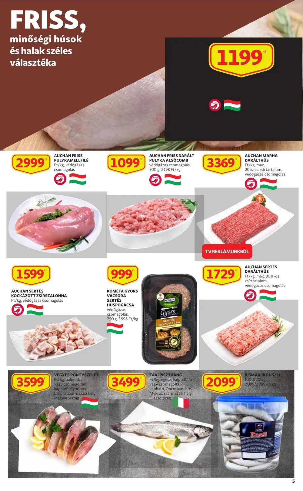 Auchan akciós újság 02.23–03.01 – 5. oldal