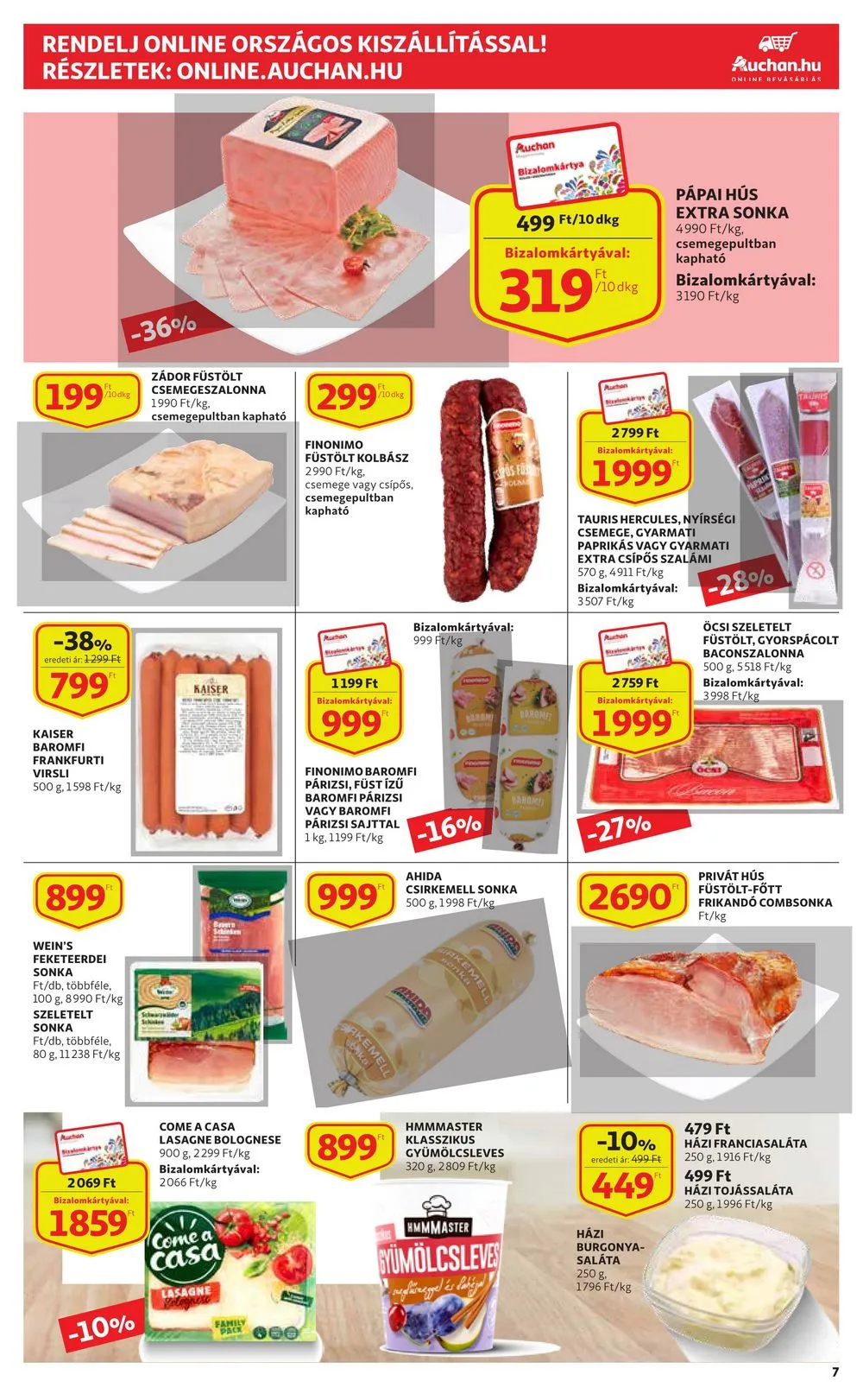 Auchan akciós újság 02.23–03.01 – 7. oldal