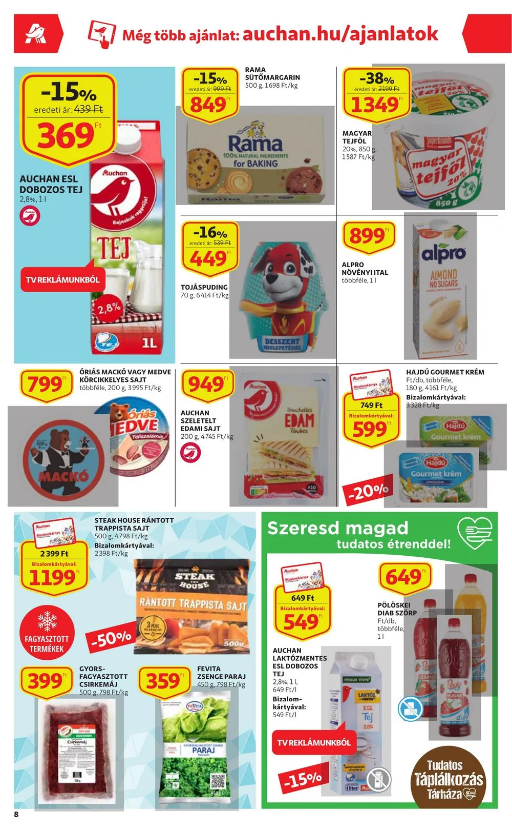 Auchan akciós újság 02.23–03.01 – 8. oldal