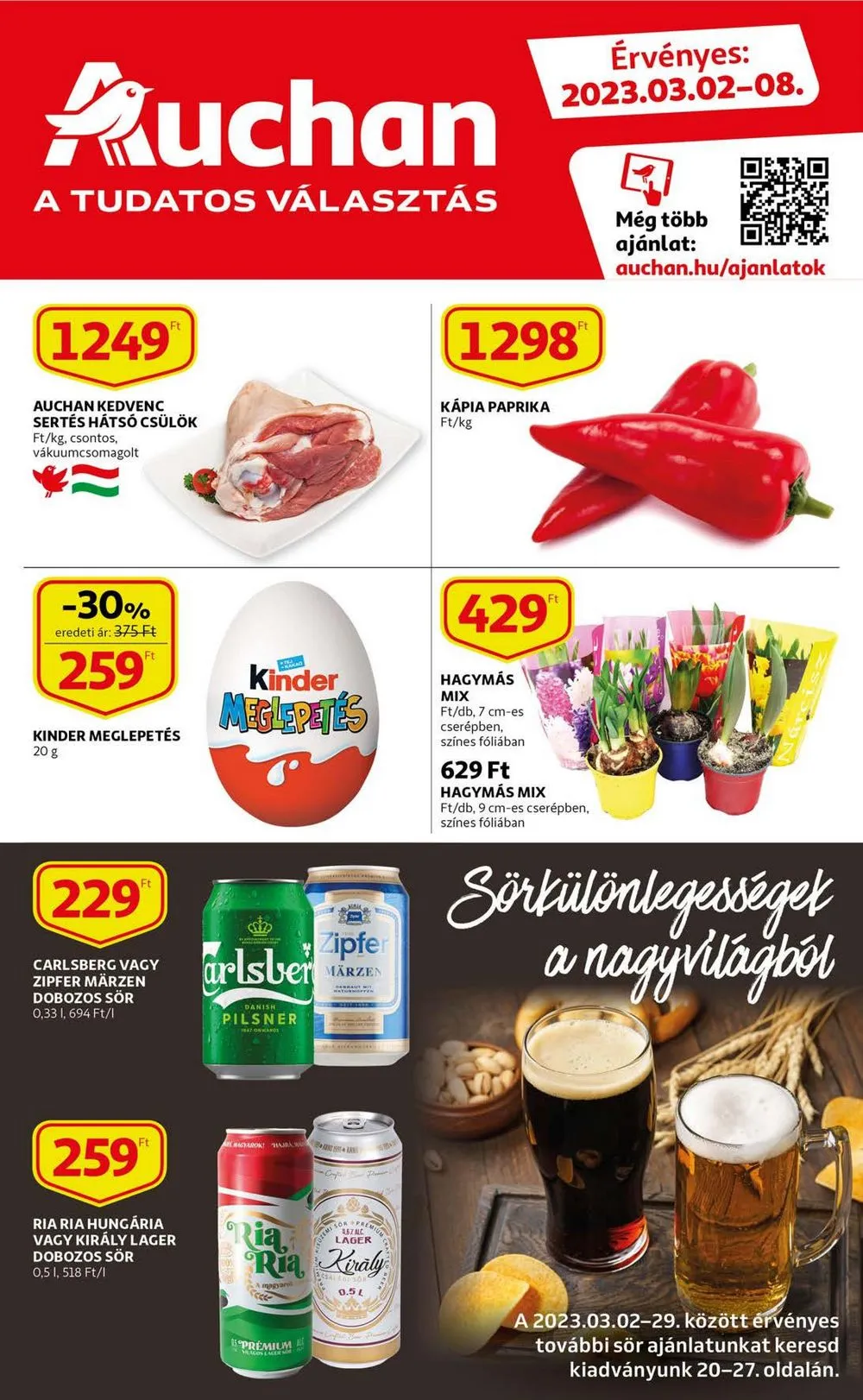 Auchan akciós újság 03.02–03.08