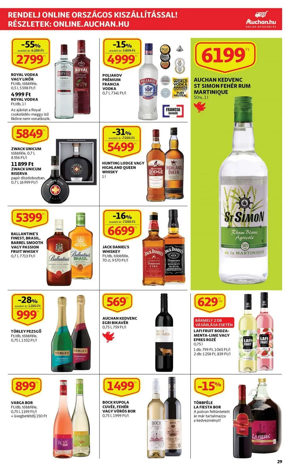 Auchan akciós újság 03.02–03.08 – 29. oldal