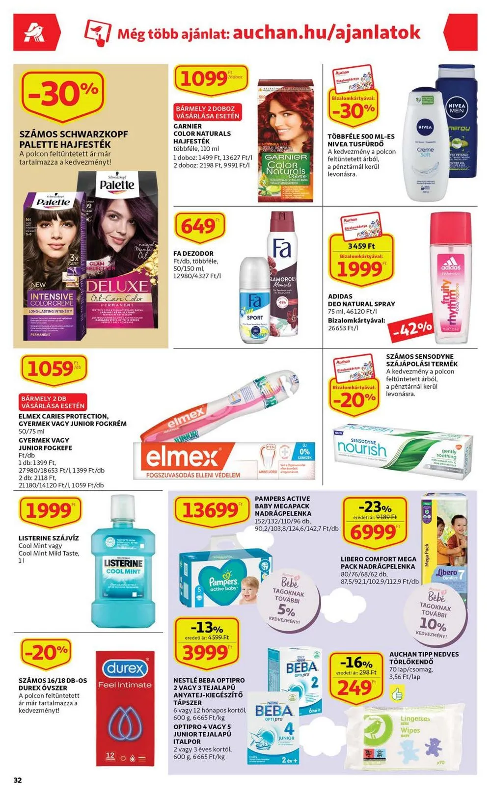 Auchan akciós újság 03.02–03.08 – 32. oldal