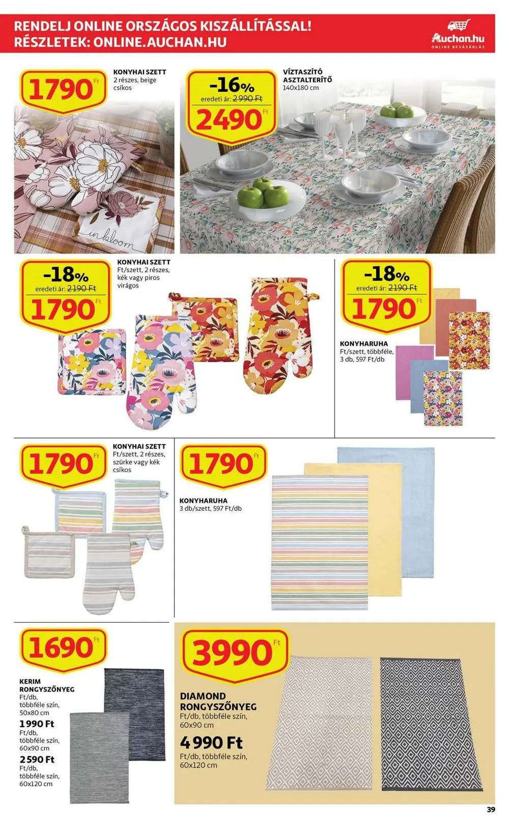 Auchan akciós újság 03.02–03.08 – 39. oldal