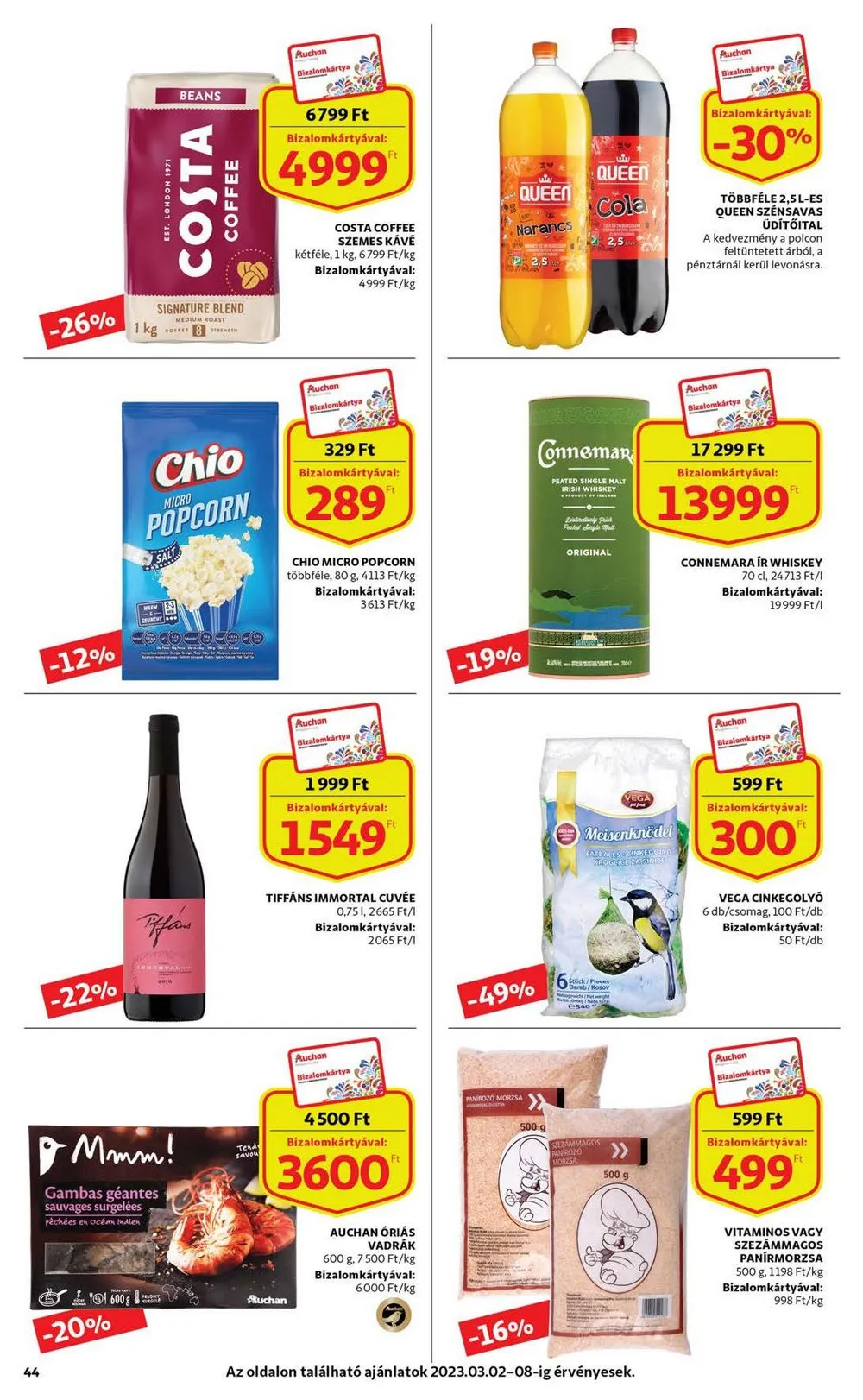Auchan akciós újság 03.02–03.08 – 44. oldal