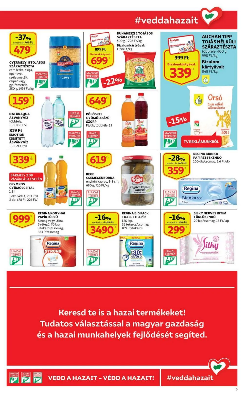 Auchan akciós újság 03.02–03.08 – 5. oldal