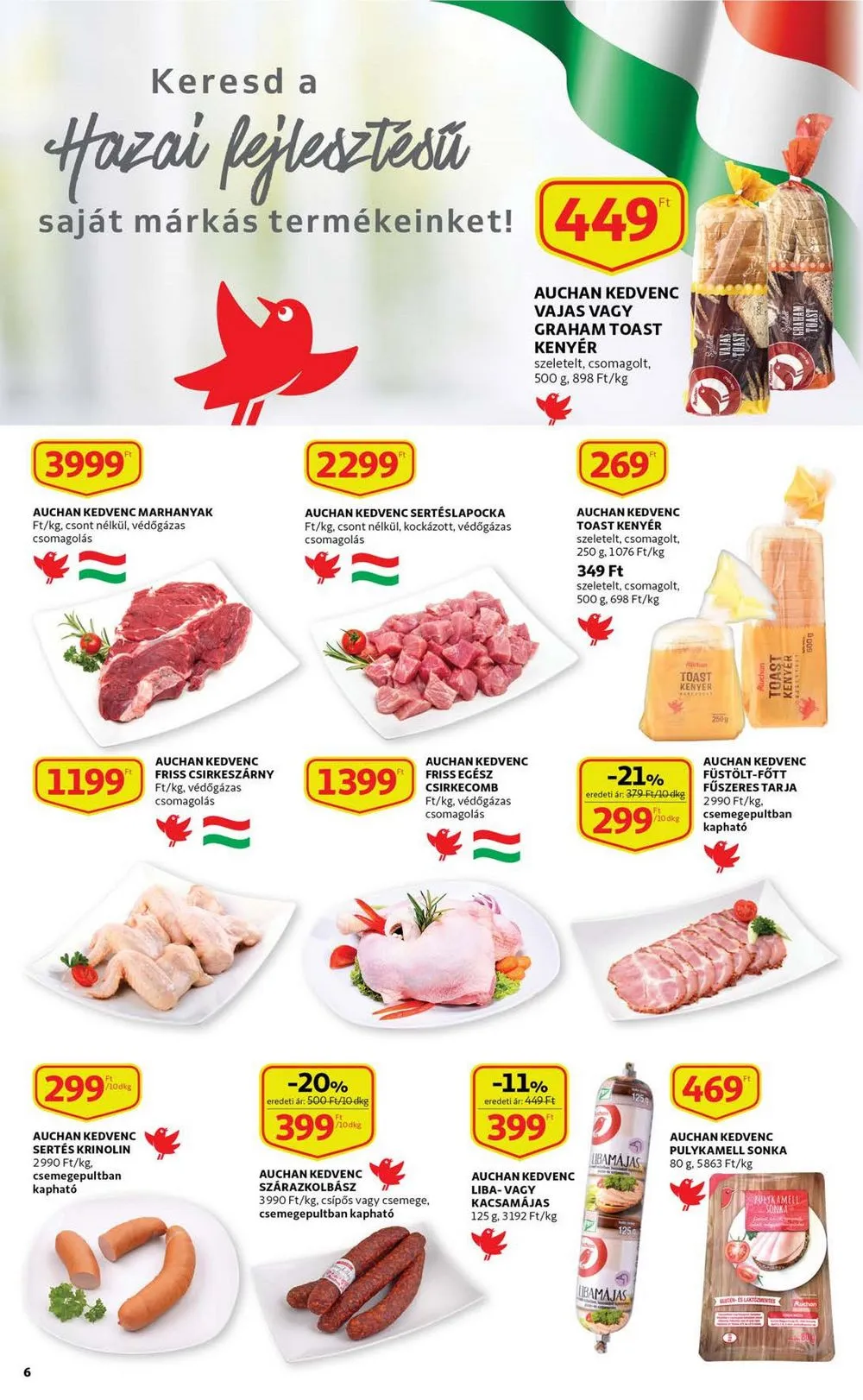 Auchan akciós újság 03.02–03.08 – 6. oldal
