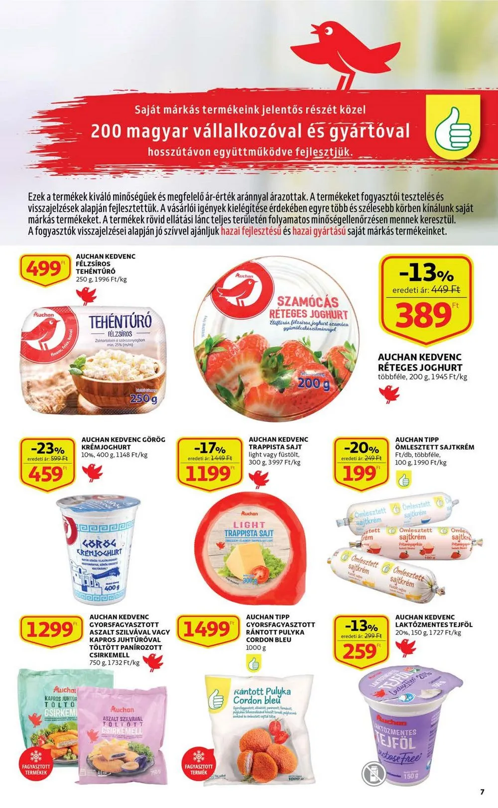 Auchan akciós újság 03.02–03.08 – 7. oldal