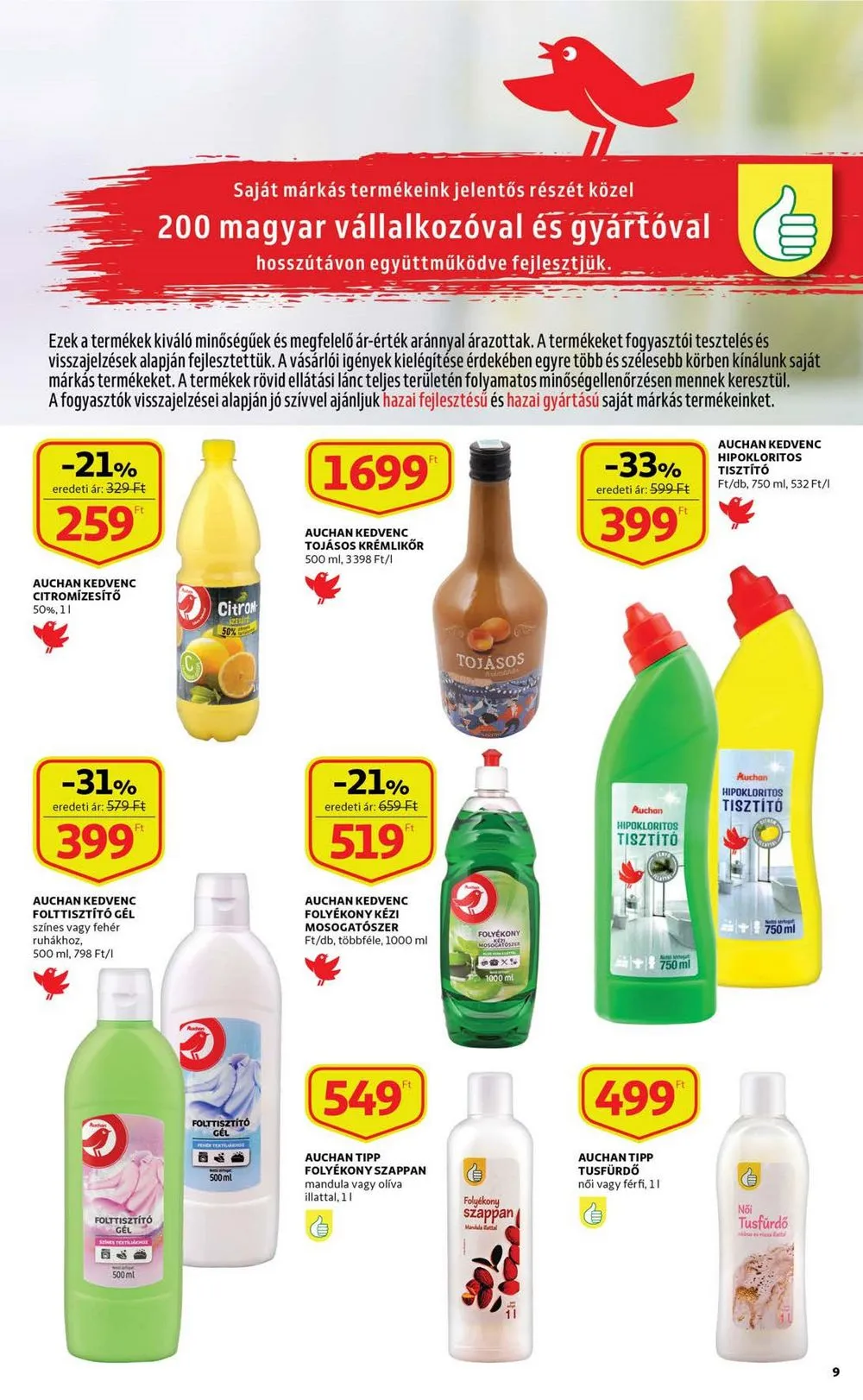 Auchan akciós újság 03.02–03.08 – 9. oldal