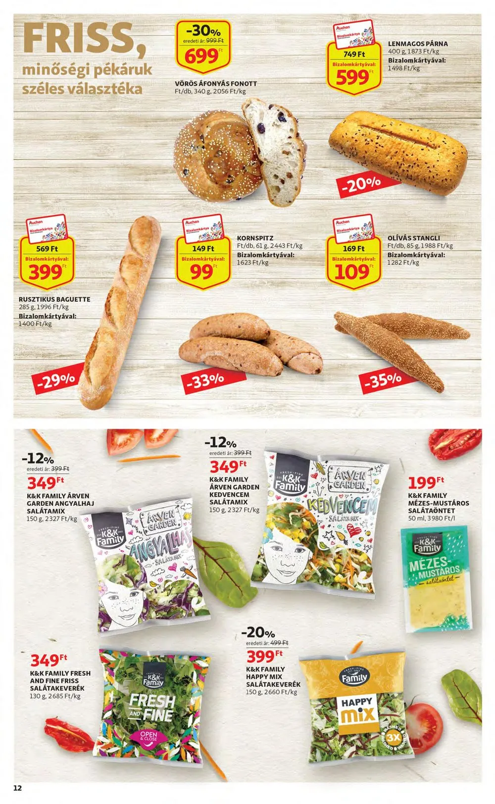 Auchan akciós újság 03.16–03.22 – 12. oldal