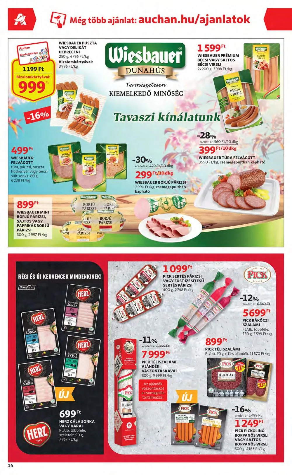 Auchan akciós újság 03.16–03.22 – 14. oldal